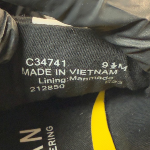 Cole Haan GrandPro Canvas Court Mens 9.5 9 1/2 Dress Sneakers Black White Shoes - Picture 14 of 16